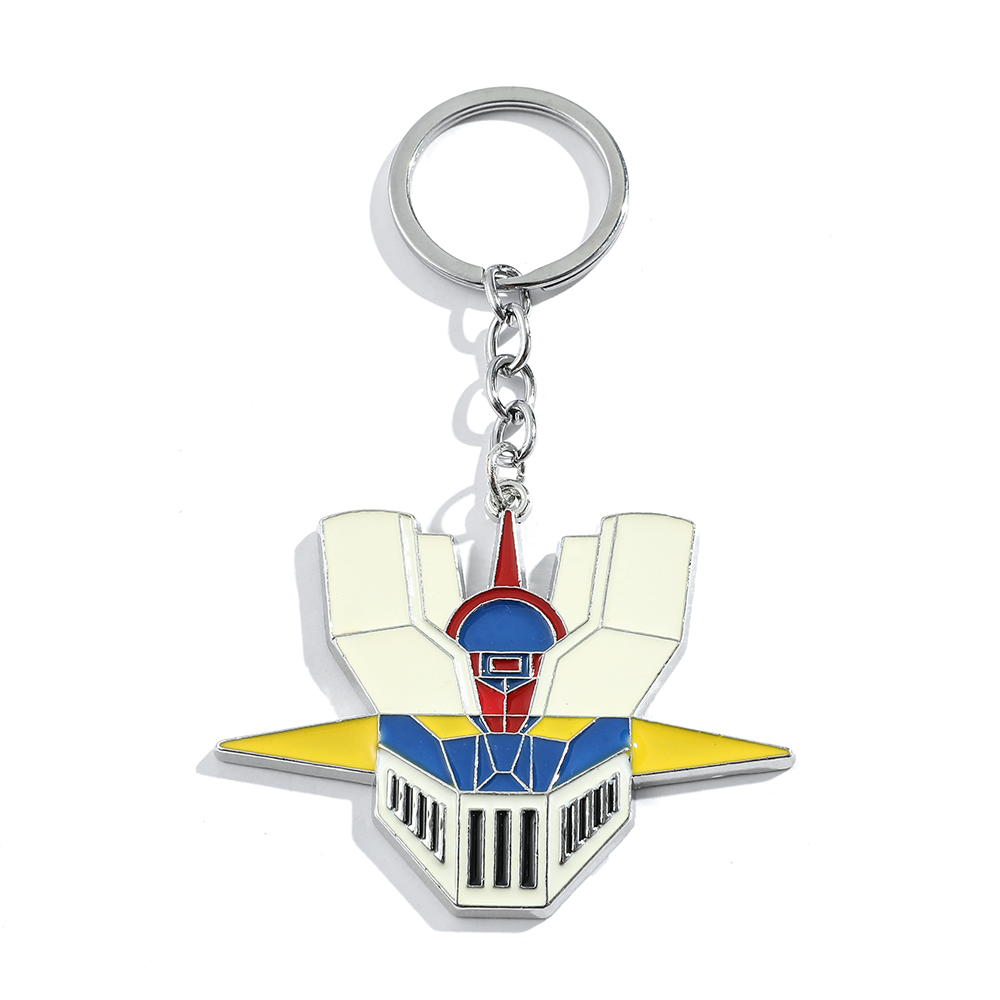 Carabiner Keychain - Portachiavi con Logo Robot Guerriero Anime