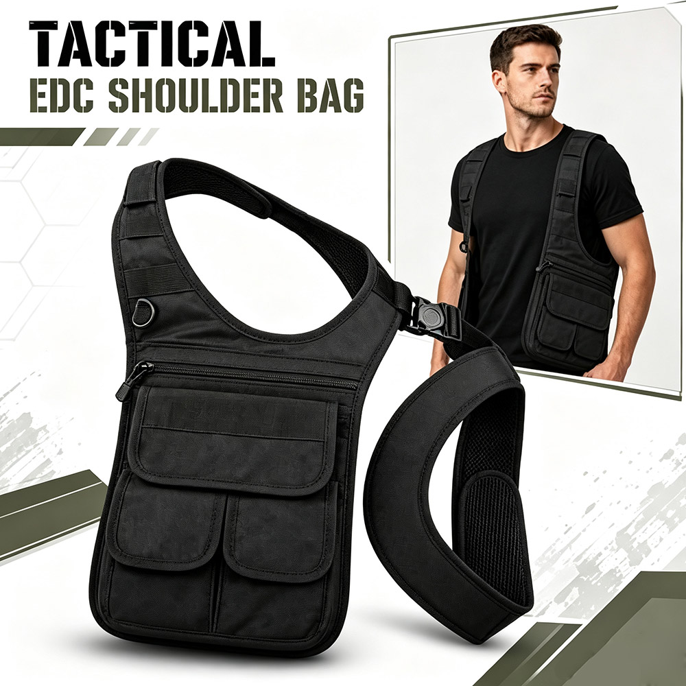 Edc Concealed Carry Sling Bag - Borsa Tattica Nascosta Sotto il Braccio