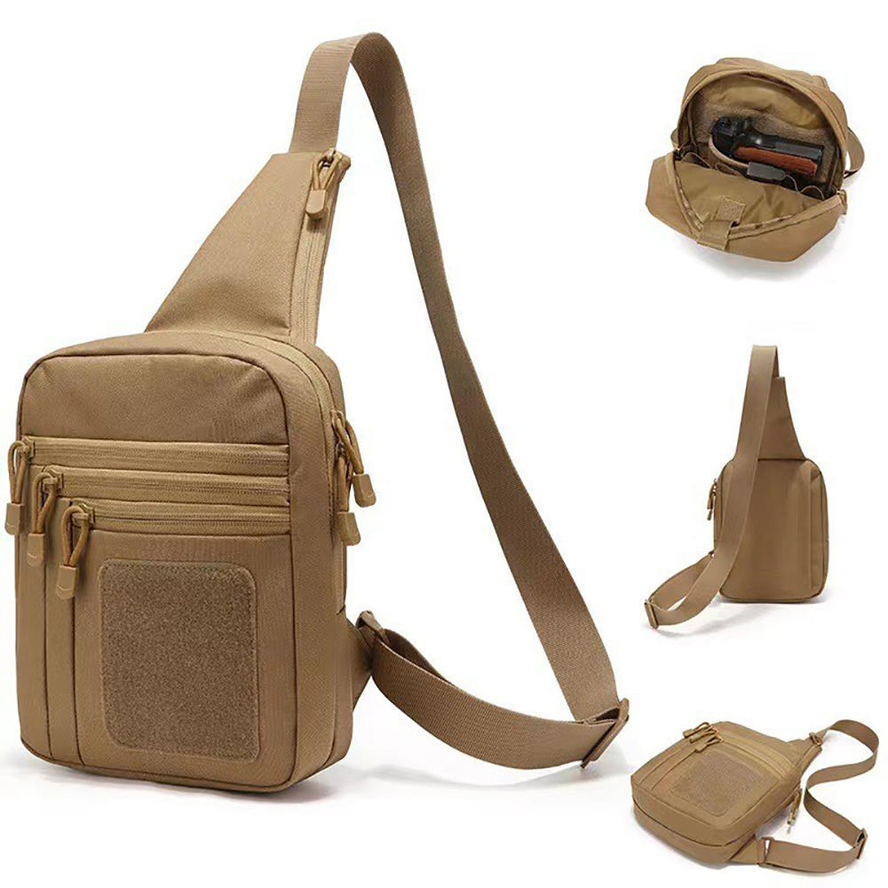 Edc Concealed Carry Sling Bag - Borsa Tattica per Pistola, Fondina per