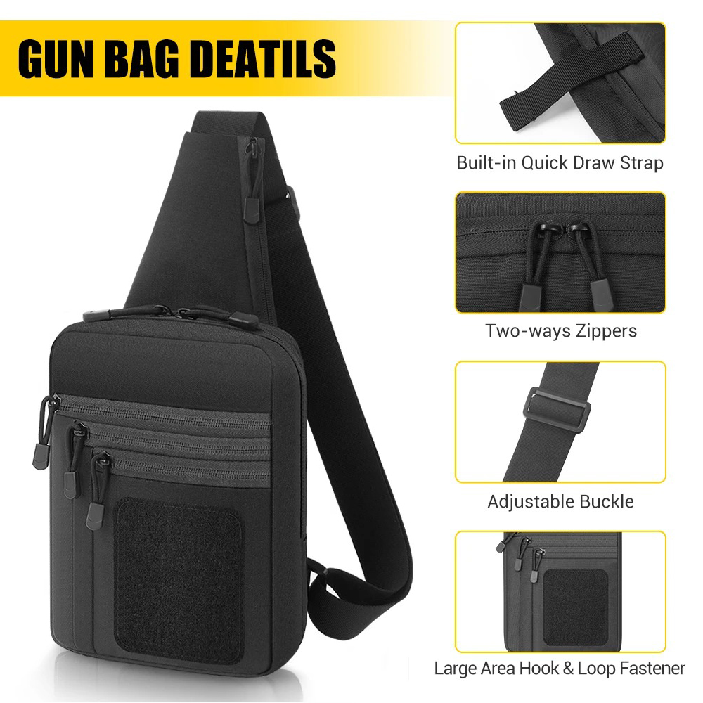 Borsa a tracolla tattica per p - Edc Concealed Carry Sling Bag recensione e prezzo