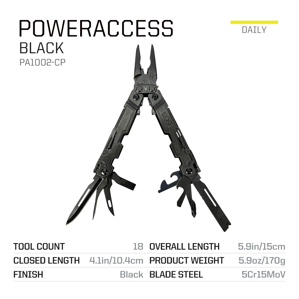 SOG 18 in 1 PowerAccess: Multi - Edc Carry Pliers recensione e prezzo