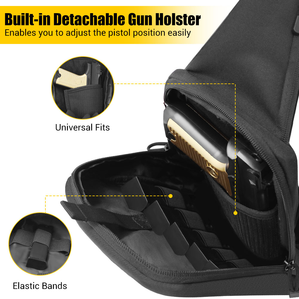 Borsa Tattica per Pistola, Fon - Edc Carry Gun recensione e prezzo