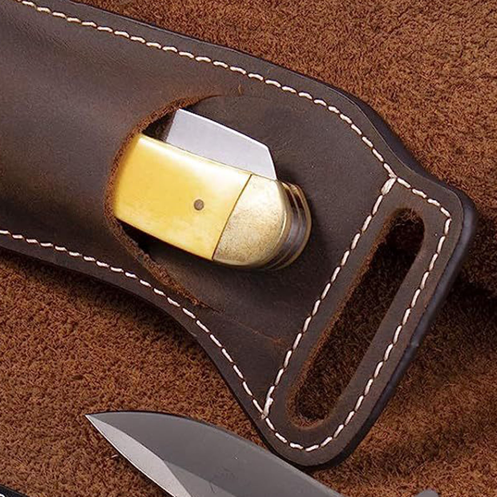 Borsa da cintura in pelle marr - Edc Carry Belt Leather recensione e prezzo