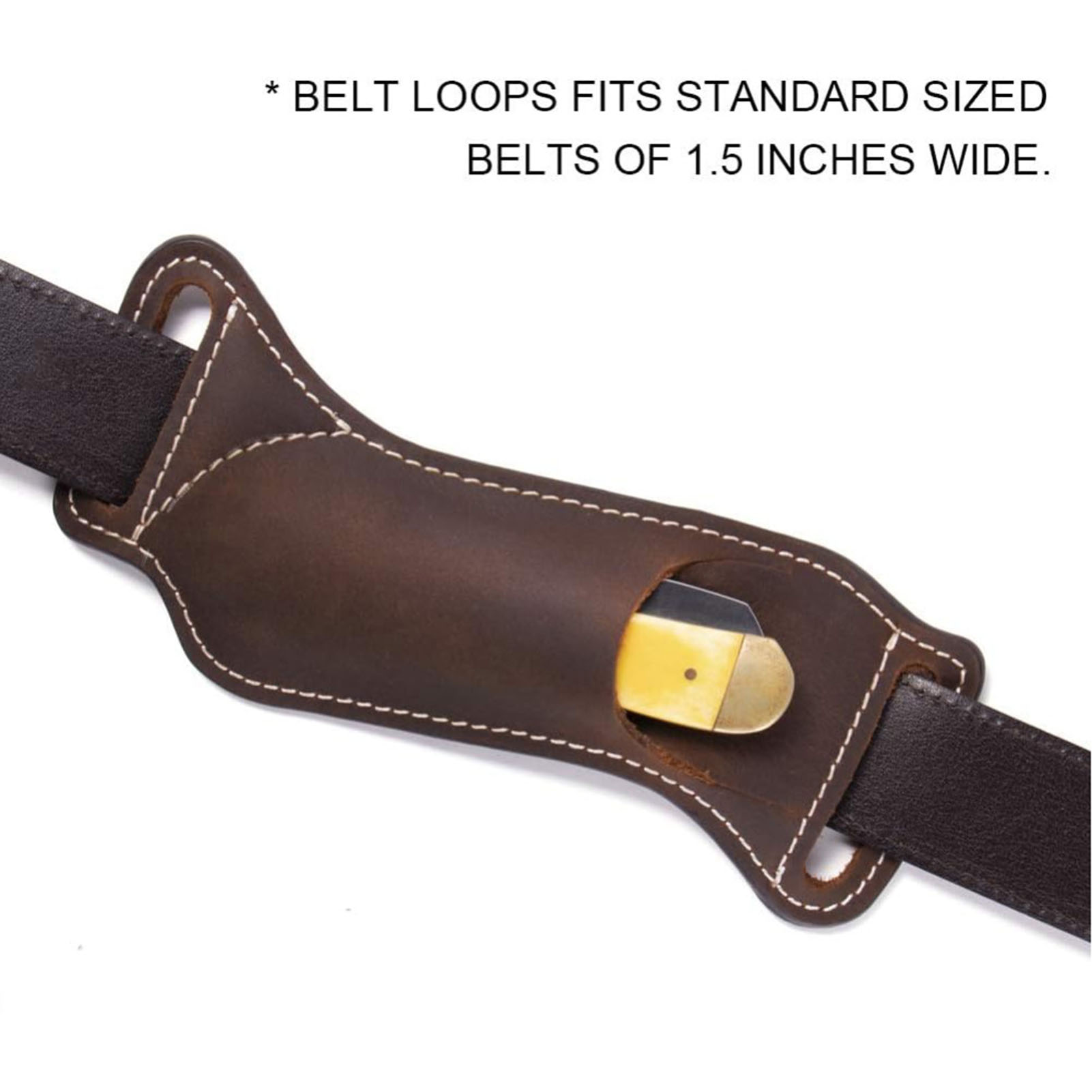 Borsa da cintura in pelle marr - Edc Carry Belt Leather recensione e prezzo