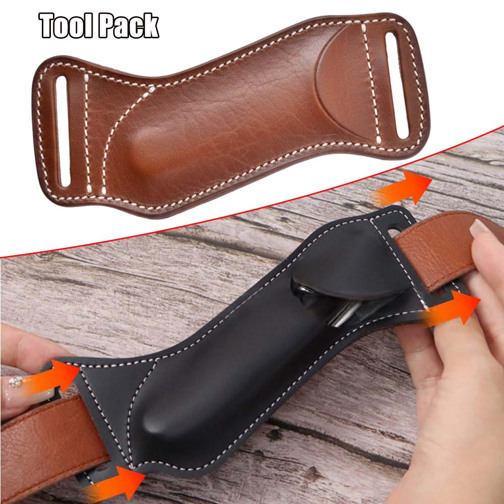Fodero Tattico per Coltello Pi - Edc Carry Belt Leather recensione e prezzo