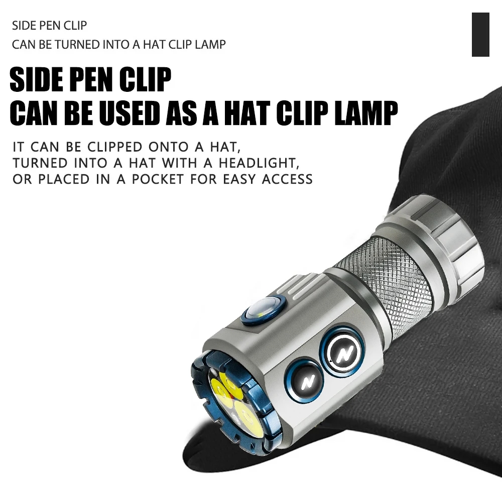 Potente torcia elettrica EDC d - Edc Carry Flashlight recensione e prezzo