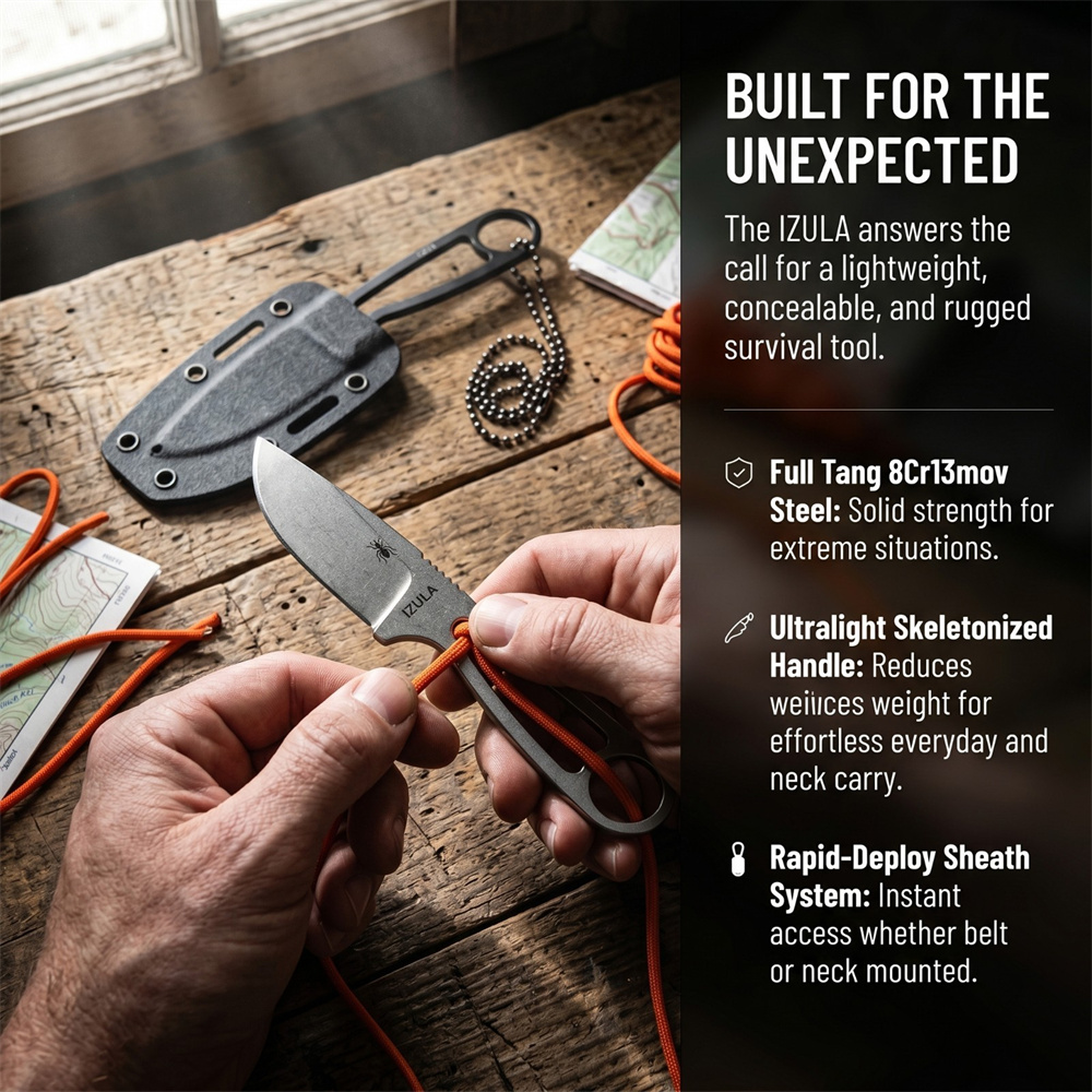 Coltello da Sopravvivenza a La - Edc Carry Fixed Blade recensione e prezzo