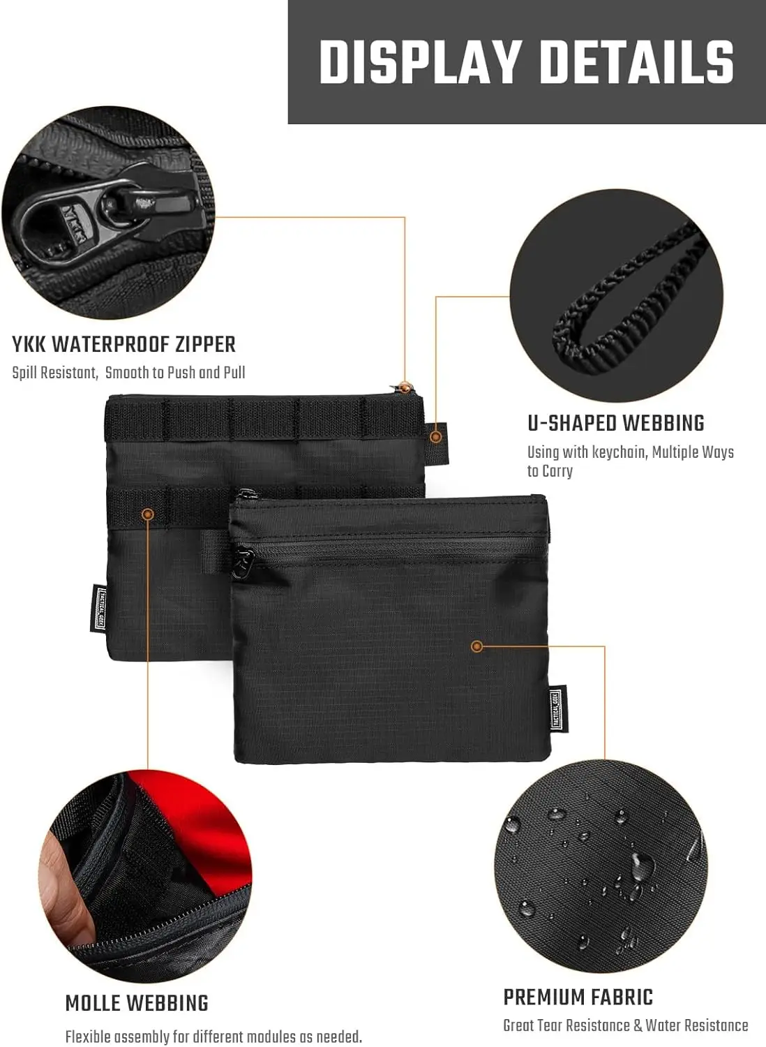 TACTICAL GEEK A14 Slim EDC Pou - Edc Carry Holster recensione e prezzo