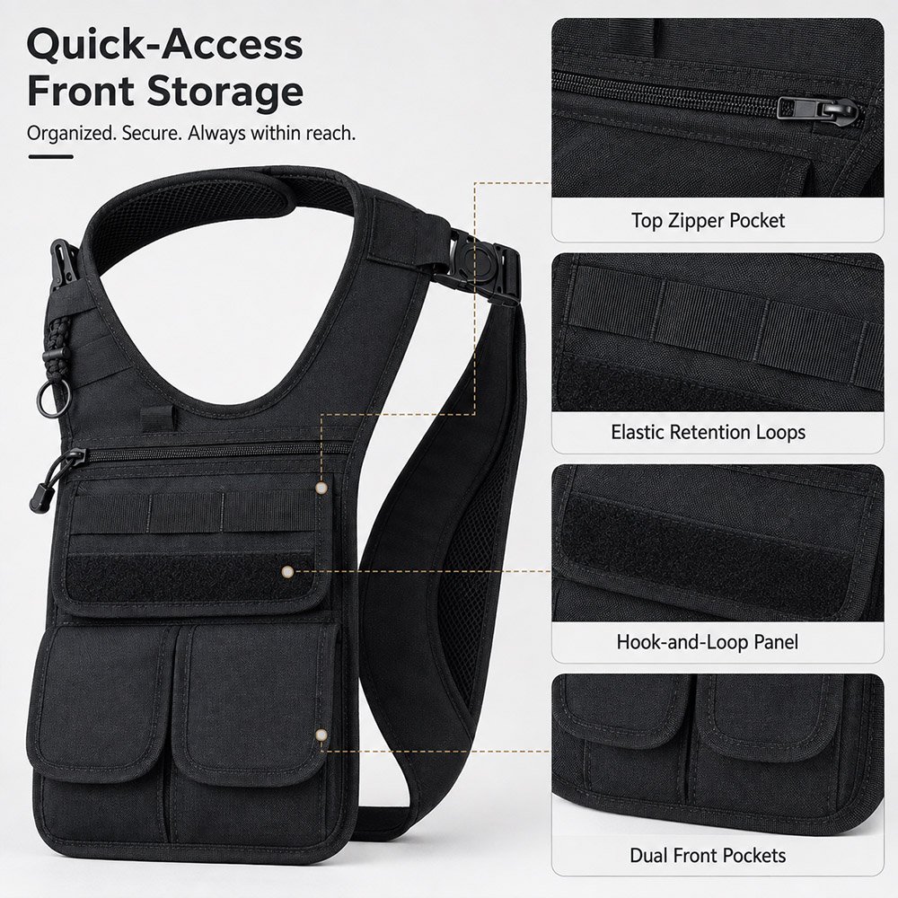 Borsa Tattica Nascosta Sotto i - Edc Concealed Carry Sling Bag recensione e prezzo