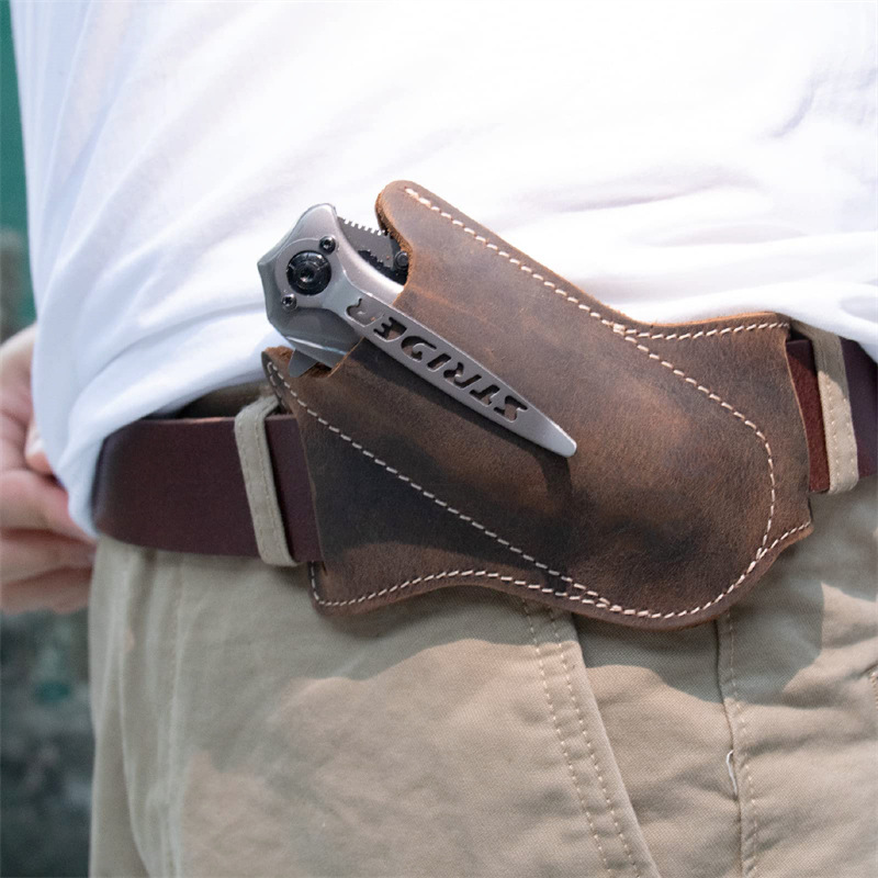 Borsa da Cintura Tattica EDC p - Edc Carry Belt Leather recensione e prezzo