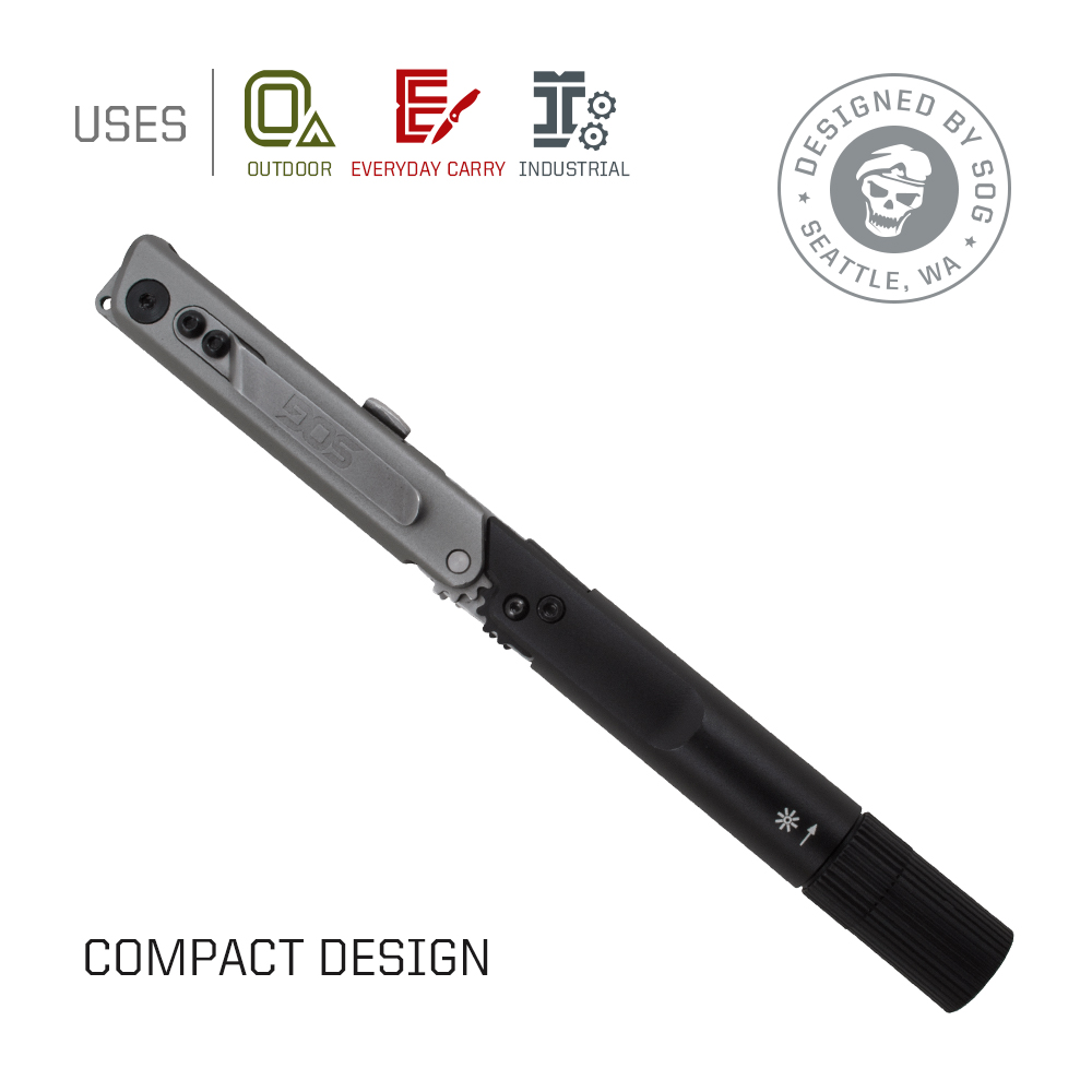 SOG BATON Q2 Penna multiutensi - Edc Carry Flashlight recensione e prezzo